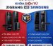 So sánh khoá điện tử Zigbang với Khoá điện tử Samsung